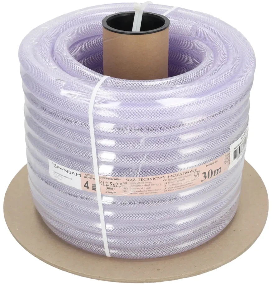 Wąż Žarna PVC žarna ant ritės 12x17mm 30m