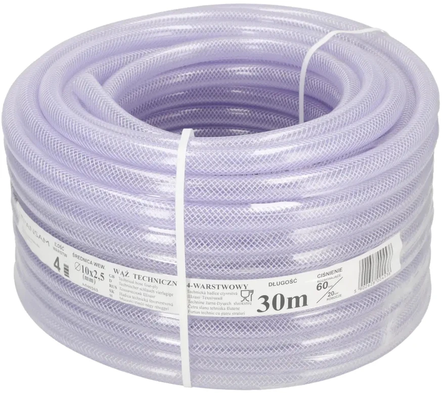 Dedra Žarna Sustiprinta PVC žarna 10x15mm 30m