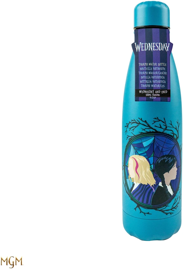 Wednesday Trečiadienis - Vandens gertuvė 500 ml termo + dviguba sienelė - Trečiadienis ir Enid