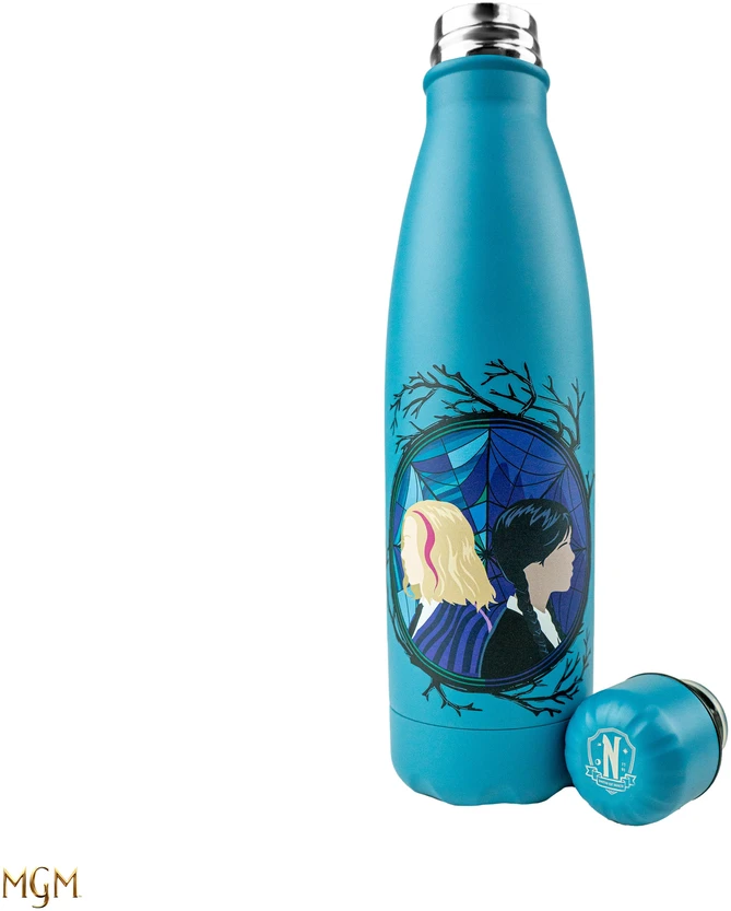Wednesday Trečiadienis - Vandens gertuvė 500 ml termo + dviguba sienelė - Trečiadienis ir Enid