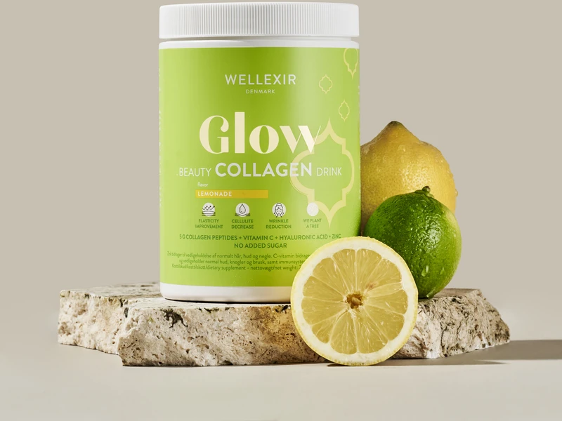 „Wellexir“ – „Glow“ grožio gėrimas su limonadu, 360 g