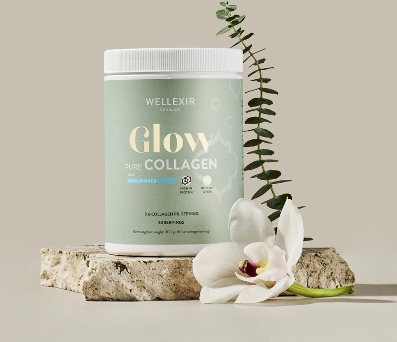 „Wellexir“ – grynas kolagenas „Glow“ 300g
