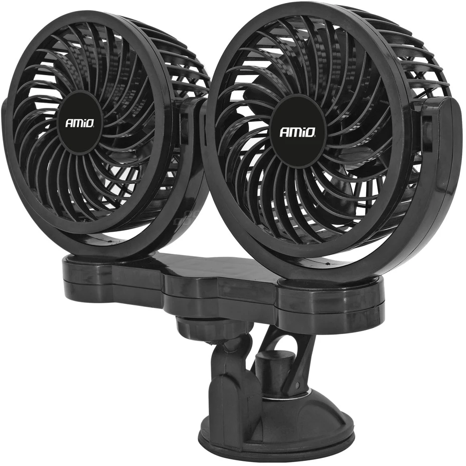 Amio Automobilio ventiliatorius su siurbtuku 2x4" 24V