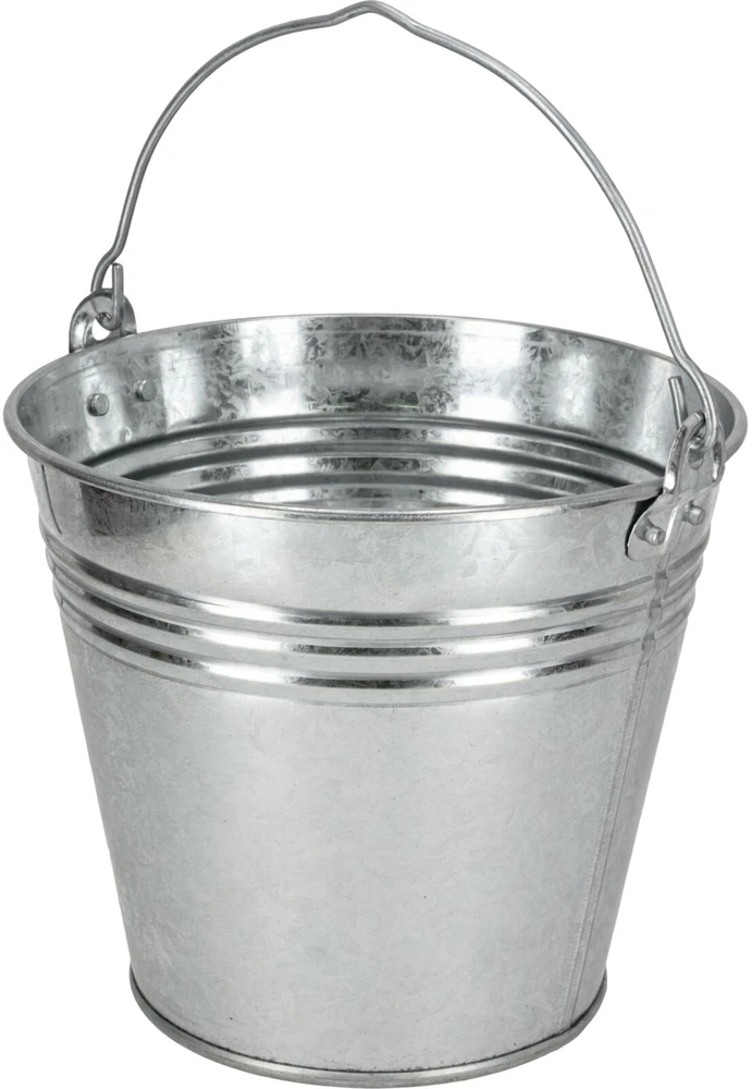 Metalinis konstrukcinis kibiras, cinkuotas, 5 l