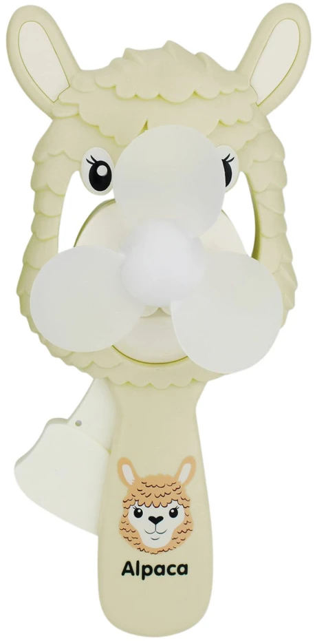 Lean Toys Rankinis vėjelis vaikams Alpaca, mechaninis, 20x9x4.5 cm