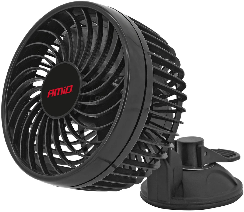 Amio Automobilio ventiliatorius su siurbtuku 6" 12V
