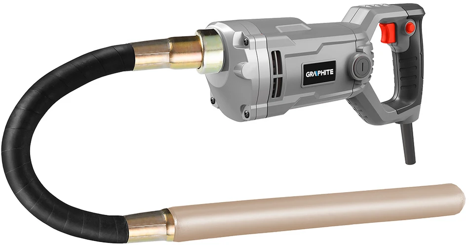 Graphite Wibrator 1100 W betono vibratorius su 3 m galvute