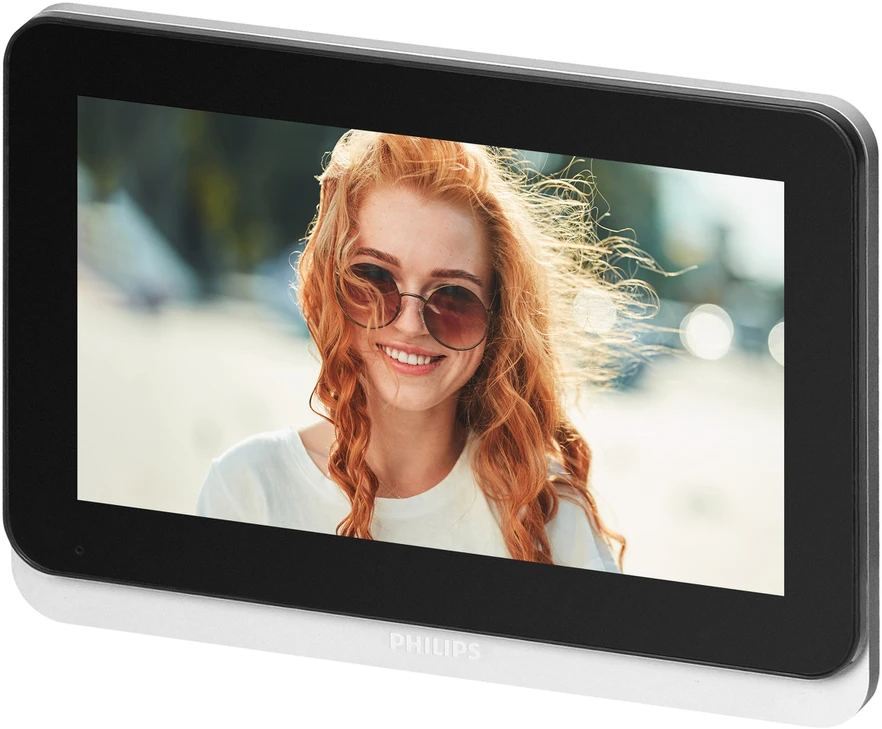Orno Wideo 7 colių vaizdo monitorius su „Wi-Fi“, jutikliniu ekranu, skirtas „Philips WelcomeEye Connect 3“ rinkinio išplėtimui