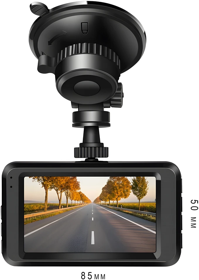 RTO Wideorejestrator Automobilio vaizdo registratorius su HDR ekranu