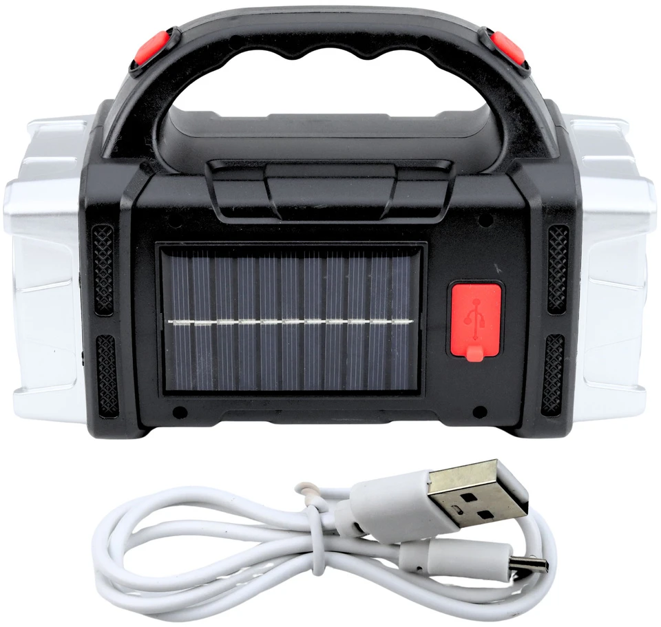 Lean Saulės LED žibintuvėlis 200 × 90 × 135 mm
