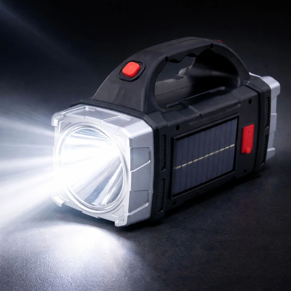 Lean Saulės LED žibintuvėlis 200 × 90 × 135 mm