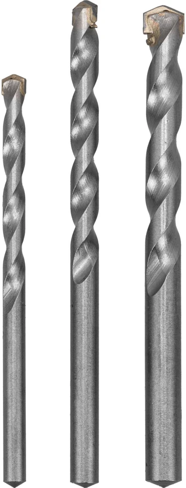 Grąžtas Wiertła Grąžtai betonui 6, 8, 10mm 3vnt PROLINE