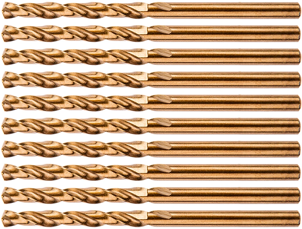 Grąžtas Wiertła HSS-Co 2,0 mm metalo grąžtai, 10 vnt.
