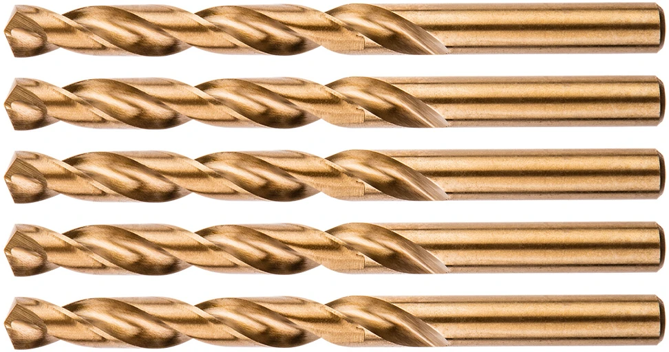 Grąžtas Neo Tools Wiertła HSS-Co metalo grąžtai, 10,5 mm, 5 vnt.