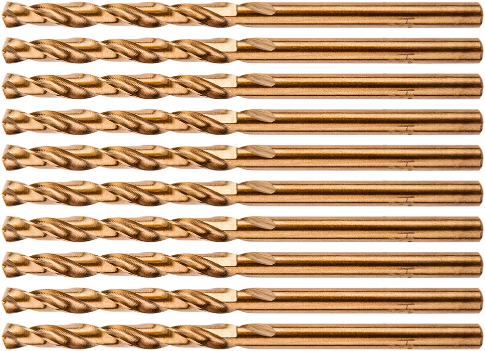 Grąžtas Wiertła HSS-Co metalo grąžtai 4,0 mm, 10 vnt.