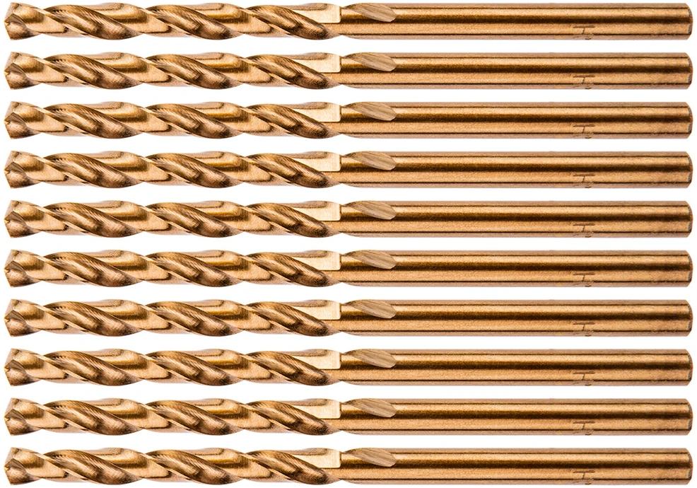 Grąžtas Wiertła HSS-Co metalo grąžtai, 4,2 mm, 10 vnt.