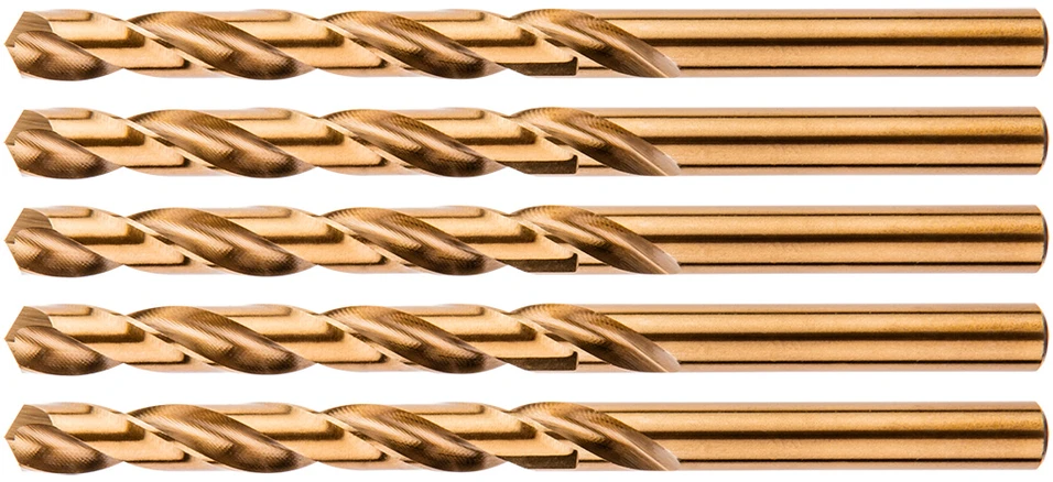 Grąžtas Wiertła HSS-Co metalo grąžtai 8,0 mm, 5 vnt.