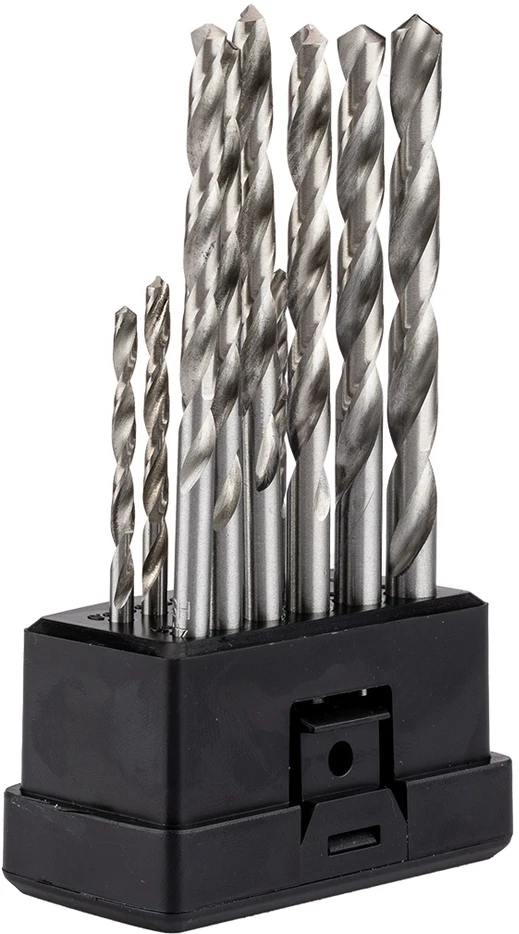 Wiertła HSS-G metalo grąžtai, 1,5–6,5 mm, 13 vnt. rinkinys