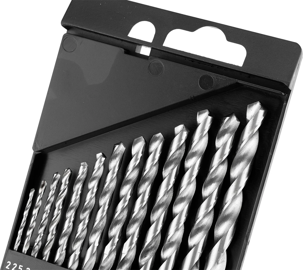 Grąžtas Wiertła HSS-G metalo grąžtai, 2–8 mm, 13 vnt. rinkinys