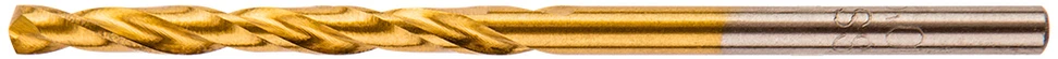 Wiertła HSS-TiN metalo grąžtai 2,5 mm, 3 vnt.