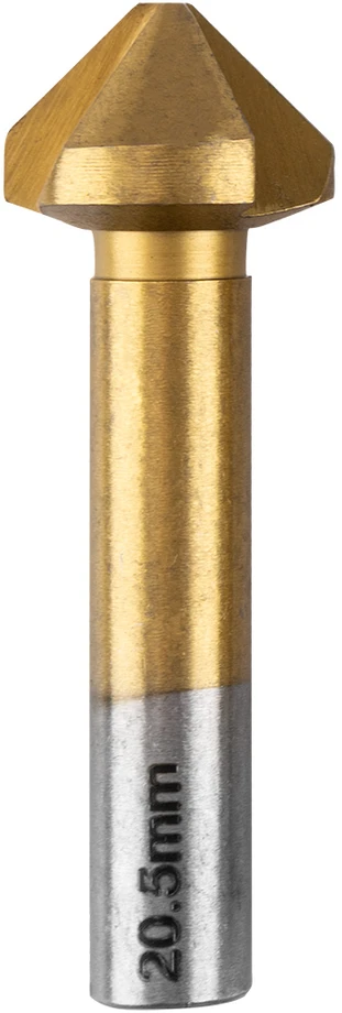 Grąžtas Wiertła TiN kūginiai įgilinamieji grąžtai nuožulnoms formuoti, 6,3–20,5 mm, 6 vnt. rinkinys