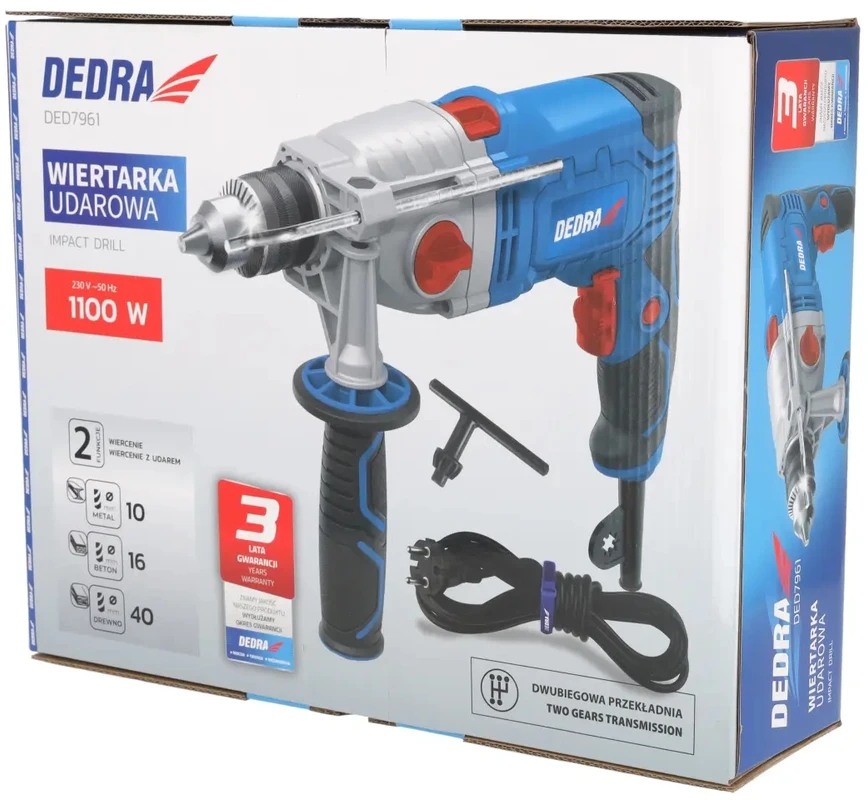 Dedra Smuginis grtuvas 1100W