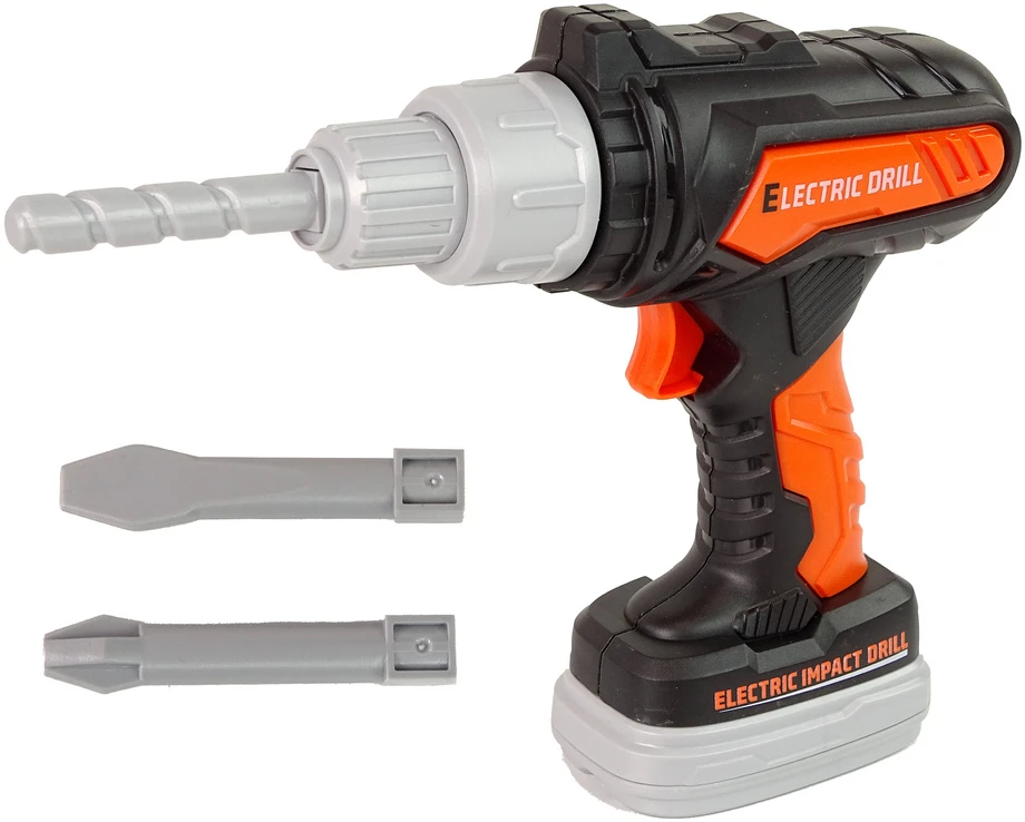 Lean Toys Vaikiškas gręžtuvas su apsauginiais akiniais, 20 cm