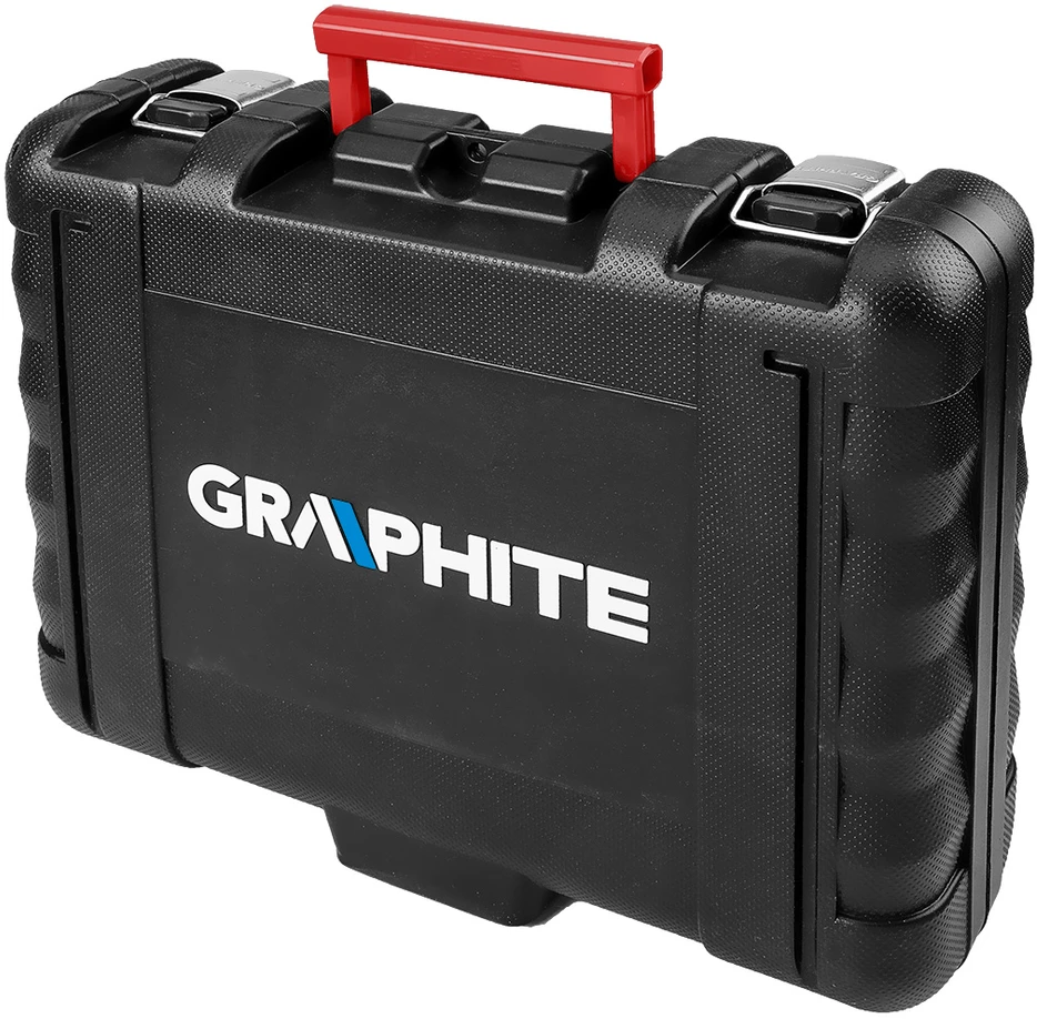 Graphite Wiertarko Wkretarka 520 W akumuliatorinis gręžtuvas-suktuvas, greitis 0–4200 min-1, lagaminas