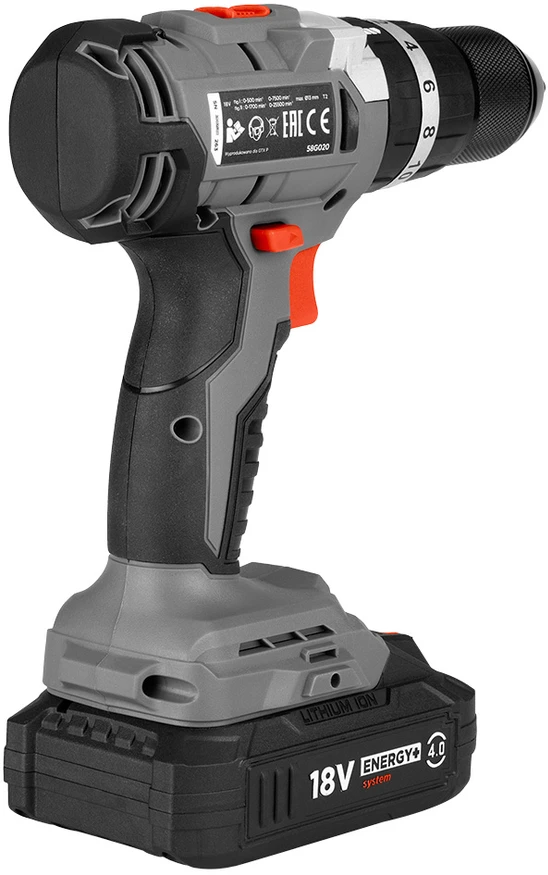Graphite smūginis gręžtuvas/suktuvas 18 V