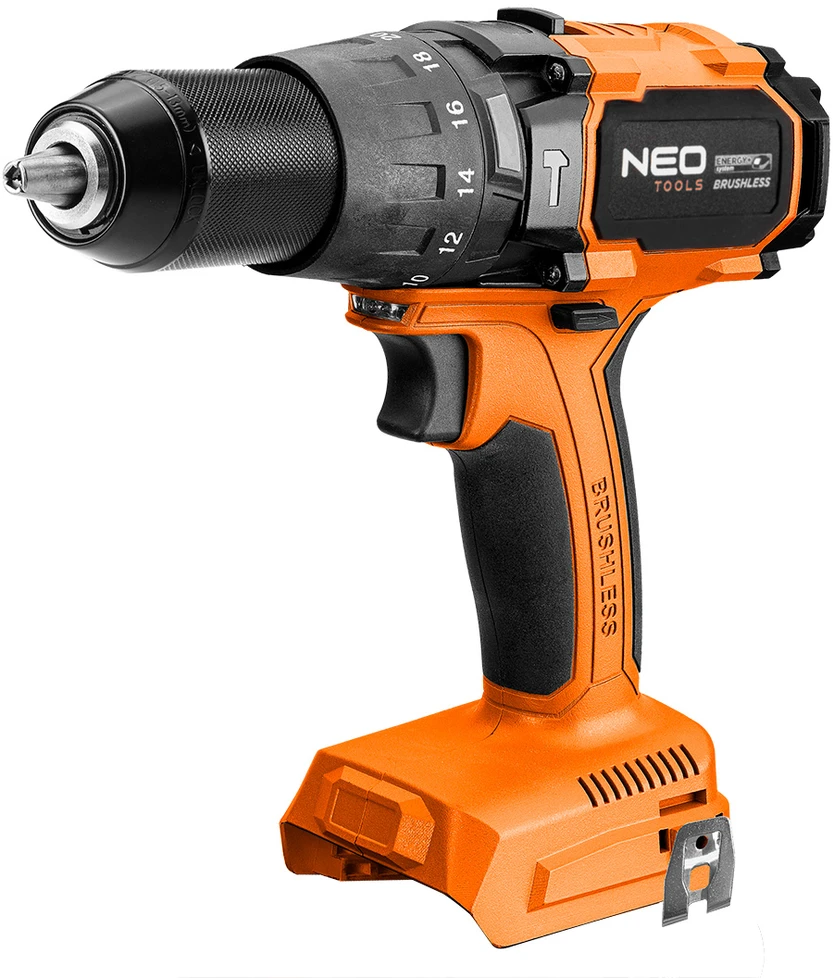 Neo Tools Wiertarko Wkretarka Bešepetis gręžtuvas-suktuvas su 100 Nm smūginiu sukimo momentu „Energy+ 18V“, be akumuliatoriaus