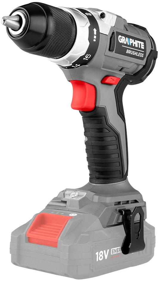 Suktuvas-gręžtuvas Graphite 58G019; 18 V (be akumuliatoriaus ir pakrovėjo)