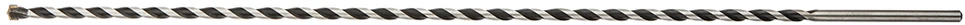 Wiertło 10 x 600 mm betono grąžtas, drugelio formos antgalis