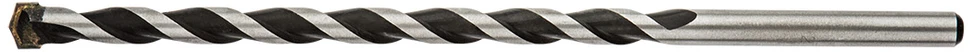 Wiertło 12 x 250 mm betono grąžtas, drugelio formos antgalis