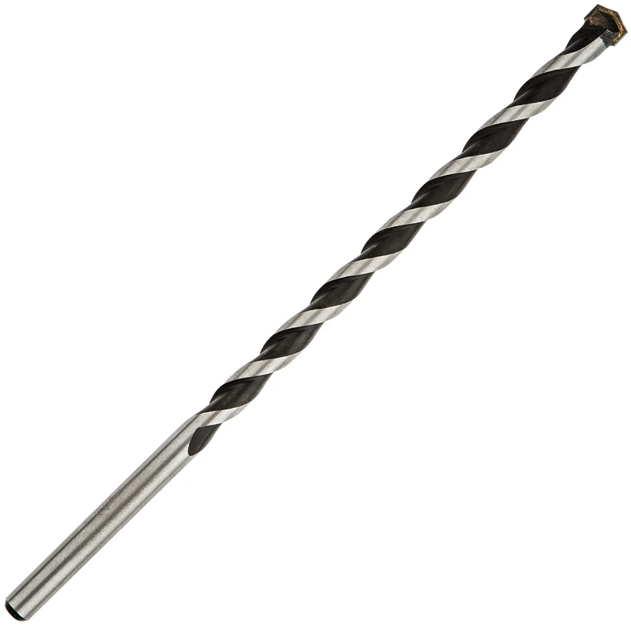 Wiertło 12 x 250 mm betono grąžtas, drugelio formos antgalis