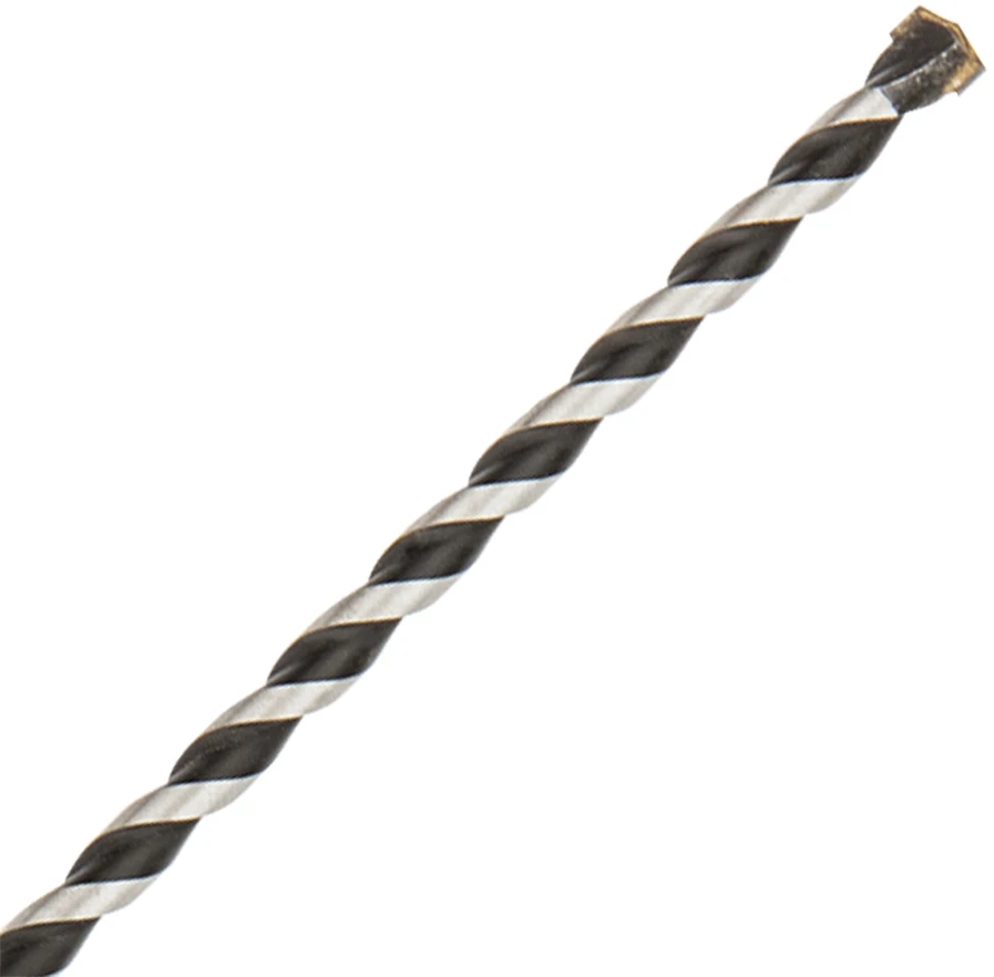 Wiertło 12 x 600 mm betono grąžtas, drugelio formos antgalis