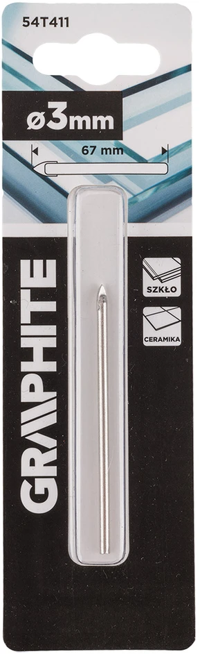 Graphite Wiertło 3 mm stiklo grąžtas