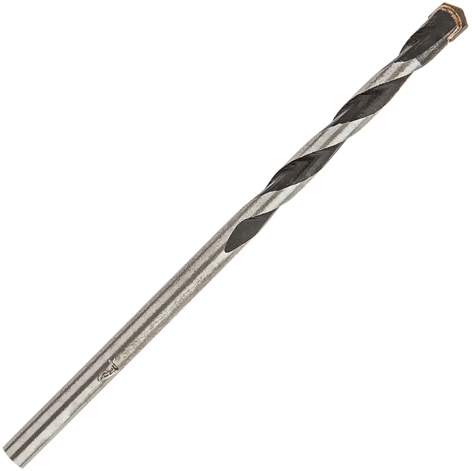 Wiertło 4 x 75 mm betono grąžtas, drugelio formos antgalis
