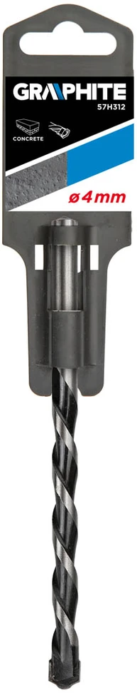 Wiertło Grąžtas betonui Graphite 57H312, 4x75 mm