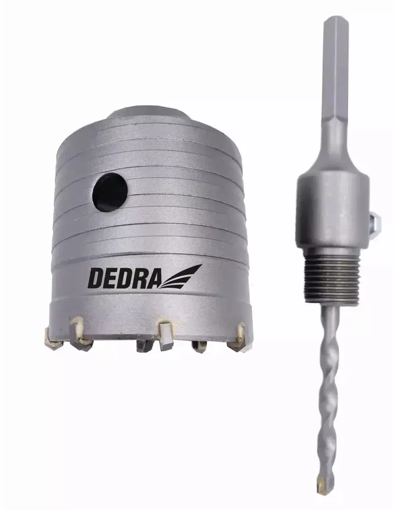 Grąžtas Dedra Karuninis grtas su laikikliais HEX 65mm
