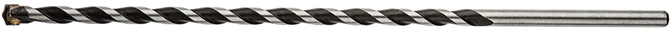 Wiertło 8 x 250 mm betono grąžtas, drugelio formos antgalis