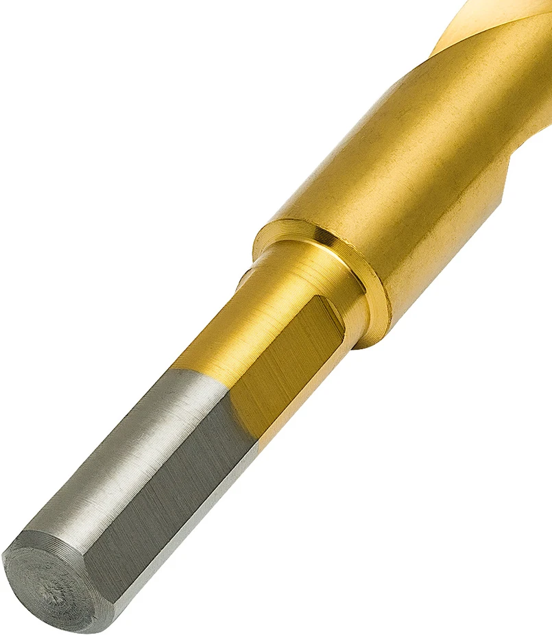 Wiertło Baildon DIN 338 RN 12,5 mm metalo grąžtas, HSS TiN (S), 151–101 mm (3 plokštumų kotas)