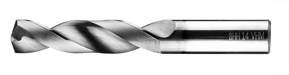 Wiertło Baildon DIN 6537 K WK3 13 mm karbido grąžtas, VHM TiAlN, 107–60 mm