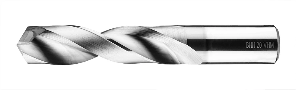 Wiertło Baildon DIN 6537 K WK3 karbido grąžtas 18,5 mm, VHM TiAlN, 131–79 mm