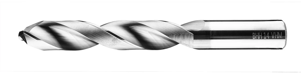 Wiertło Baildon DIN 6537 L WK5 kietmetalio grąžtas 10,5 mm, VHM TiAlN, 118–71 mm