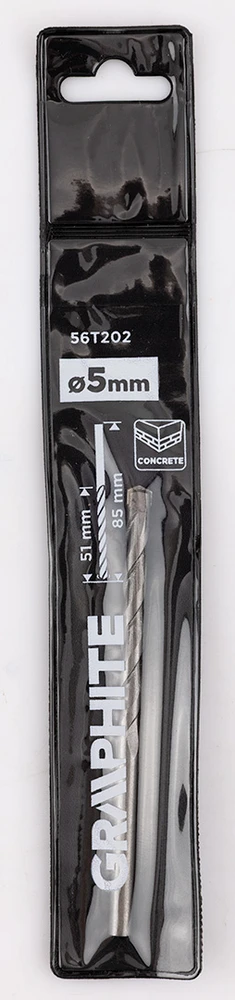Graphite Wiertło Betono grąžtas 5 x 85 mm