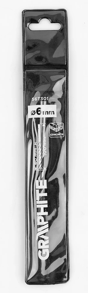 Wiertło Betono grąžtas 6 x 100 mm, šlifuotas