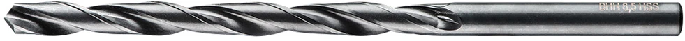 Wiertło Grąžtas 6.3 NWKb DIN 340 RN cilindras 148-97 HSS pas