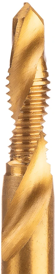 Grąžtas Wiertło HSS TiN sriegiklis, M6 x 1 mm, šešiakampis