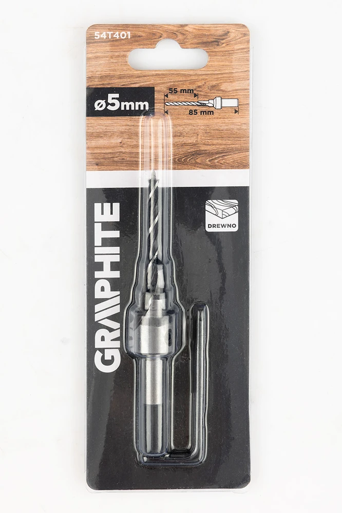 Graphite Konfirmato grzežtas grąžtas 5/7 mm
