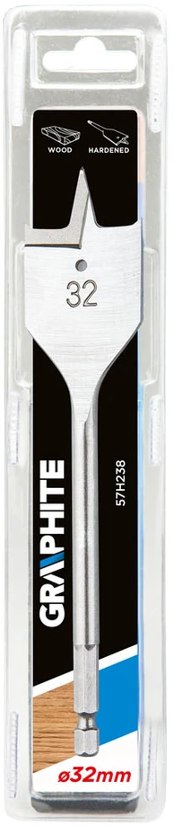 Grąžtas Wiertło grąžtai ŁOPATKOWE 32 GRAPHITE 57H238